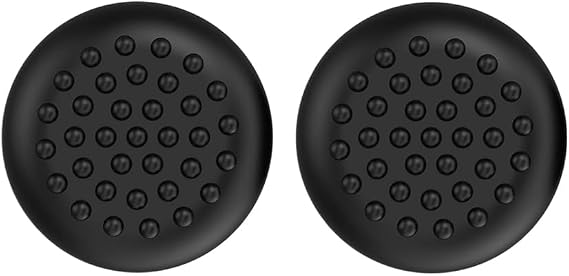 Replacement Silicone Thumb Cover for Touch Controller Accessories for Meta for Quest 3/for Quest2/Pico 4/for Quest Pro (Black)