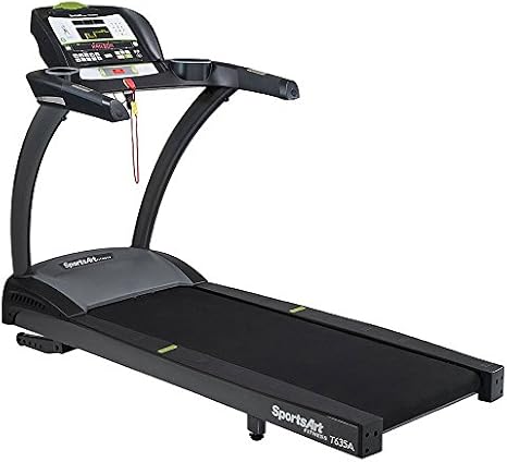 ironcompany SportsArt Fitness T635A Foundation Series Treadmill with First Responder and Military Fitness Test Programming - Residential and Light Commercial Treadmill