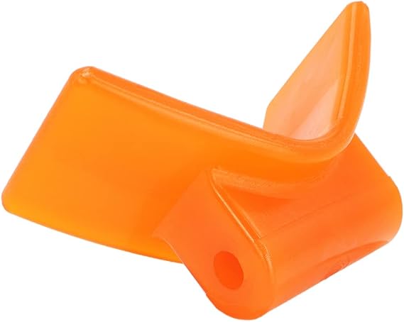 3" Orange Polyurethane Bow Stop Roller 'V' for Boat Trailer Non Marking