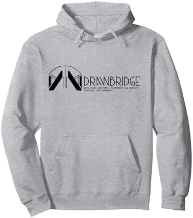 Drawbridge Logo Death Stranding Video Gaming Merch Pullover Hoodie