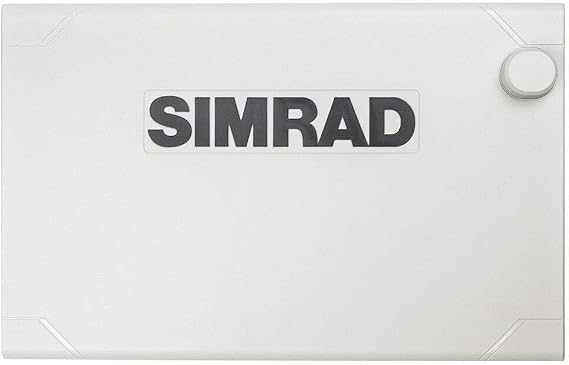 Simrad 000-13741-001 NSS9 evo3/evo3S Sun Cover, White with Black Lettering