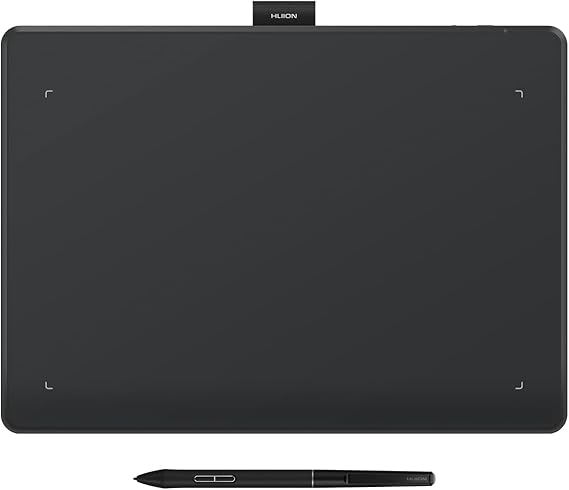 HUION Inspiroy Frego Medium Wireless Drawing Tablet 10x6.25 inch | 8192 Pen Pressure Battery-Free Stylus, Bluetooth, Work with Windows/Mac/Android/Linux, Portable for Design, Writing, Sketch