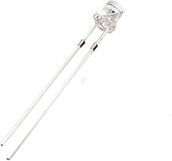 100 pcs 3mm Green Flat Top LED Lights Electronics Components Light Emitting Diodes Bright Lighting Bulb Lamps DC 3V 20mA Water Clear Transparent Lamps