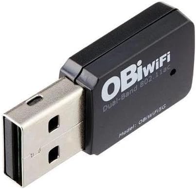 POLY Plantronics and Polycom OBiWiFi5G USB Wi-Fi Accessory for VoIP Adapters, Model 1517-49585-001