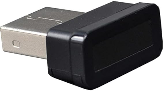 Mini USB Fingerprint Reader Module for Windows 10 11 Hello Biometric Scanner Padlock Smart ID Security Key Fingerprint Identification Unlocking Tool for PC Laptop