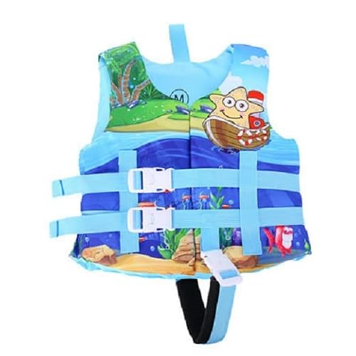 JKSPORTS Kids Swimming Vest Life Jacket Learn-to-Swim Buoyancy Aid Vest Children Float Vest Kids Swimming Training Jacket Learn to Swim for Boys Girls Begin to Swim Cartoon Swim Vest