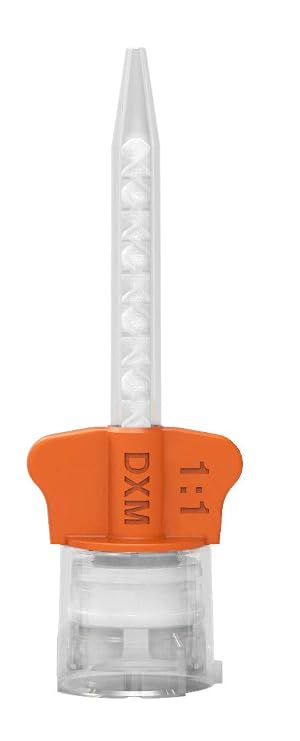 48pcs Impression Dental Mixing Tips DX-Mixer (Crown&Bridge 1:1 Ratio)