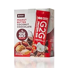 G2G Protein Bar, Peanut Butter Coconut Chocolate Parent