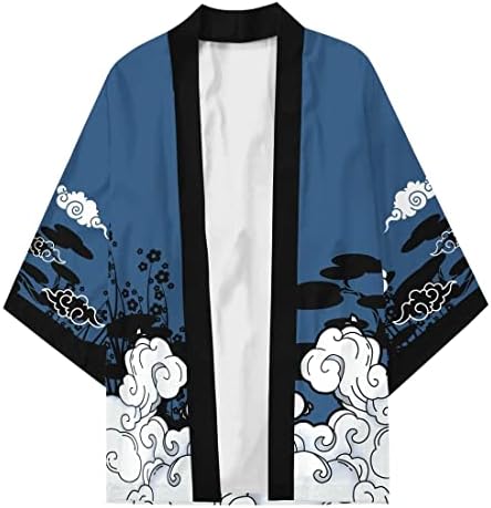 Anime Demon Tanjiro Haori Tomioka Rengoku Nezuko Giyuu Kimono Robe Slayer Cosplay Costume Jacket for Men Women