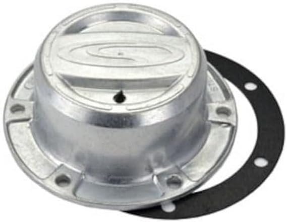 Stemco 352-4009 Solid Aluminum Grease/Vented Hub Cap, 1 Pack