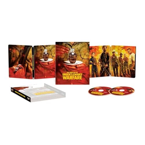 The Ministry of Ungentlemanly Warfare 4K + Bluray + Digital Amazon Steelbook [4K UHD]