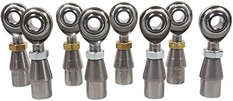 1/2 X 1/2-20 Econ. 4-Link Rod End Kit, Bungs .065 Wall