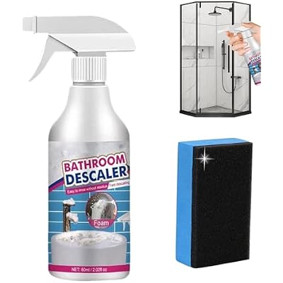 Bathroom Descaler Cleaner, Stubborn Stains Cleaner, Kitchen Foam Rust Remover, Powerful Kitchen All-purpose Powder Cleaner, All Purpose Bubble Cleaner Foam Spray A