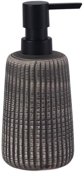 Soap Dispensers Retro Creative Design Ceramic Liquid Soap Dispenser Mousse Bottle Foam Bottle Lotion Dispenser Sub-Bottle Kitchen Bathroom Liquid Pump Distributor(B)