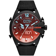 Diesel Mega Chief Watch for Men, Chronograph Men's Watch