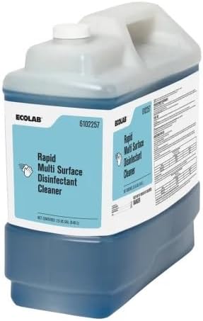 Ecolab Rapid Multi-Surface Disinfectant Cleaner - 2.5 Gallon