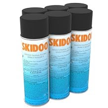 Diversey 5814919 Skidoo Institutional Flying Insect Killer II, Kills Flies, Gnats, Mosquitoes, Wasps & More, Aerosol Bug Spray, 15-Ounce (Pack of 6)