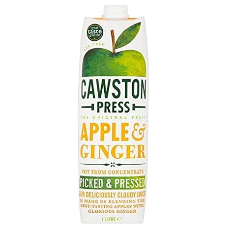 Cawston Press Apple & Ginger Juice - 1L (33.81fl oz)