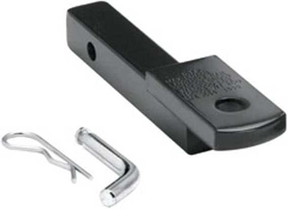 Draw-Tite 3590 Class I Trailer Hitch Ball Mount Drawbar, Fits 1-1/4 Inch Square Receiver, 0.625 Inch Rise, 2,000 lbs. Capacity, Black