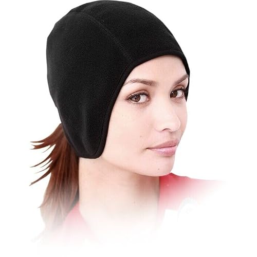 ATV&UTV Replace Parts & Accessories for Schampa Fleece Ponytail Skullcap Black Mod-BBM45-FV326