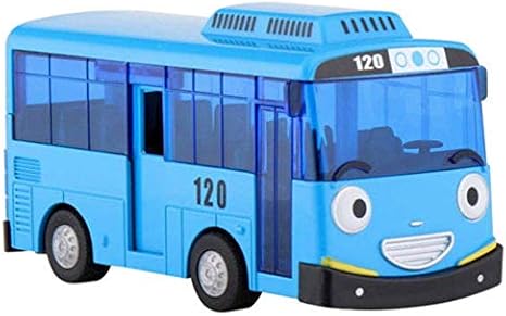 Metal Die-Casting Bus Toy TAYO. Animation Character Friends