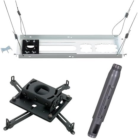 Chief Preconfigured Projector Ceiling Hardware Mount White (KITPS012018W)