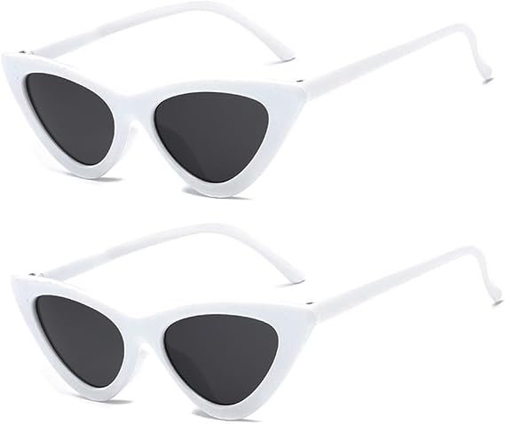 Women Cat Eye Sunglasses Retro women Narrow Cat Eye Sunglasses Goggles Retro Sun Glasses Summer Accessories