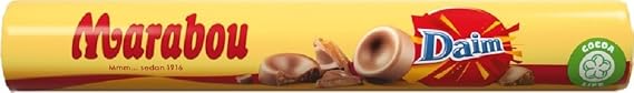 2 Rolls x 67g of Marabou Daim - Original - Swedish - Milk Chocolate - Chocolates - Candies - Sweets