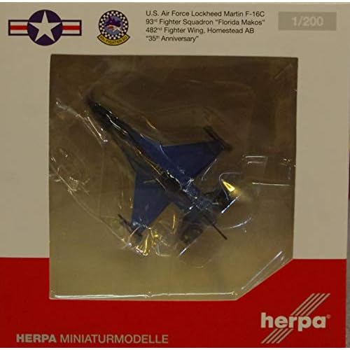 Herpa 559119 F-16 USAF Florida Makos, Colour
