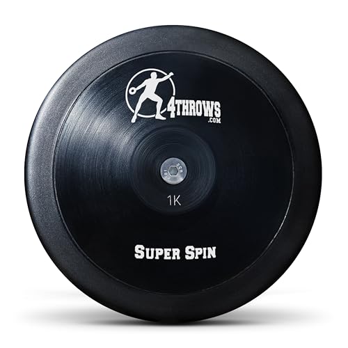 Super, High, Medium & Low Spin Competition Discus for Track & Field, High School, College, Men & Women IAAF World Athletics Certified with Free Carry Bag