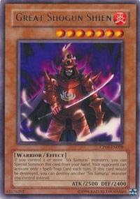 Yu-Gi-Oh! - Great Shogun Shien (CP08-EN008) - Champion Pack Game 8 - Promo Edition - Rare