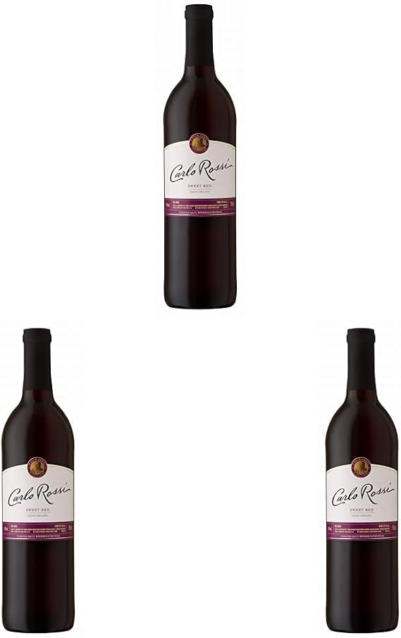 Carlo Rossi Sweet Red 0.75L (Pack of 3)