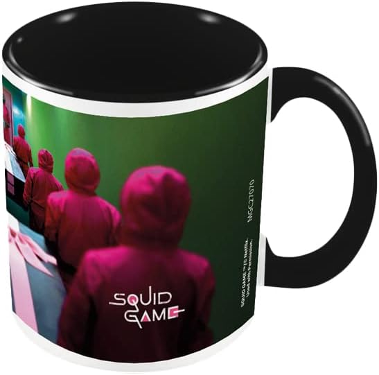 Genuine Squid Game Coffin 11oz Mug Coloured Inner Ceramic Mug