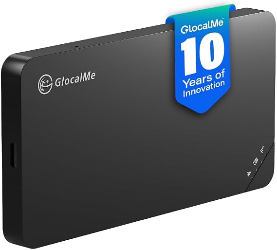GlocalMe U3 4G Portable WiFi Hotspot for Travel in 200+ Countries