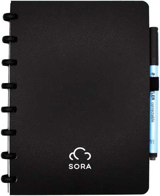 SORA Open-Dated Reusable Planner for Life, Made with Erasable Whiteboard Pages