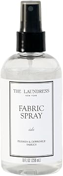 The Laundress Isle Fabric Spray, Wrinkle Release and Linen Spray, Upholstery Fabric Refresher, Coastal Inspired Scent, 8 Fl Oz