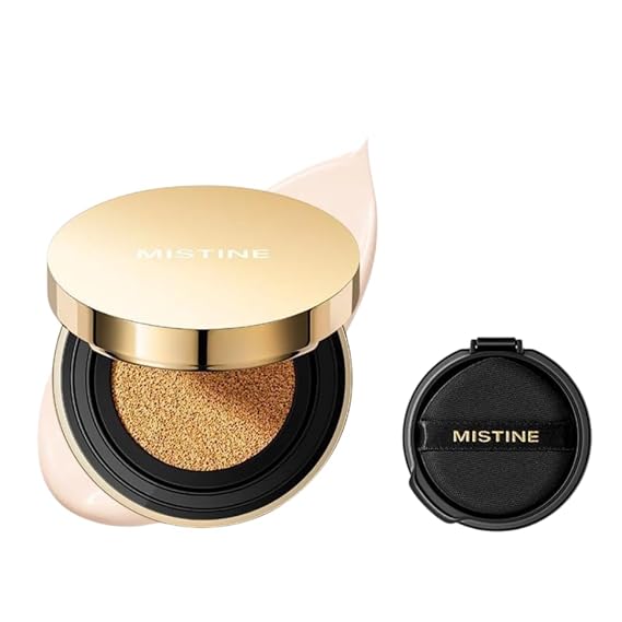 Blur Matte Air Cushion Foundation [12g + Refill] Lightweight | Pore-Blurring | Matte Finish | Oil Control (LF100 (Pink Nude))