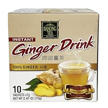 Ranong Tea Instant Ginger Drink 100% Ginger (1)