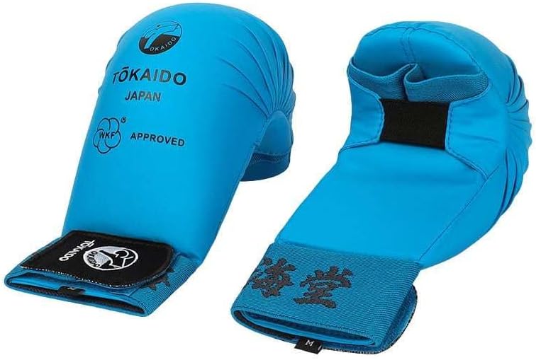 Tokaido WKF Karate Mitt Blue (XS)