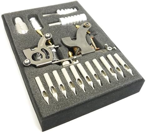 Tattoo Kit Carrying Case Bag Insert Divider Organizer Machine Grip Tube