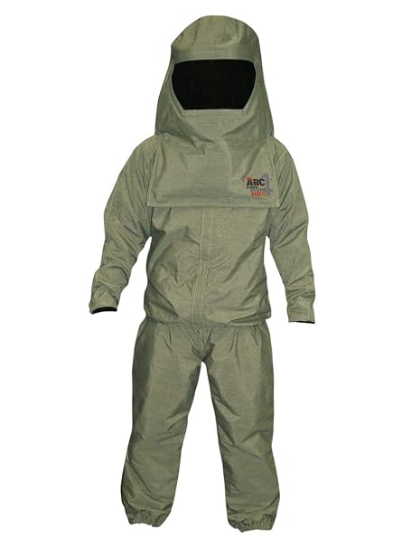 MAGID ARC44KTLEFN-M Ultralite ARC44KTLEFN 44 Cal NFPA 70E Compliant Arc Kit, Medium, Olive