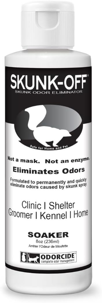 Odorcide Skunk Off Soaker Bottle, 8 oz