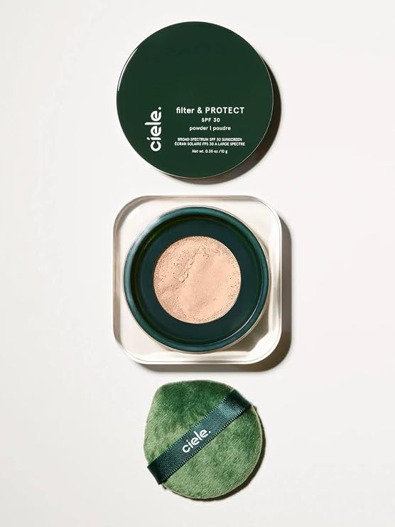 ciele filter & PROTECT SPF 30+ loose finishing powder - 1 (light)