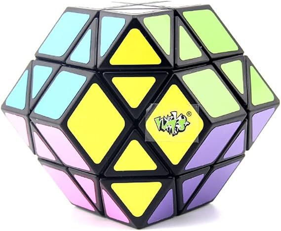 12-Axis Dodecahedron Rhombic Cube, Dodecahedron Magic Speed Cube Twisty Puzzle Toy