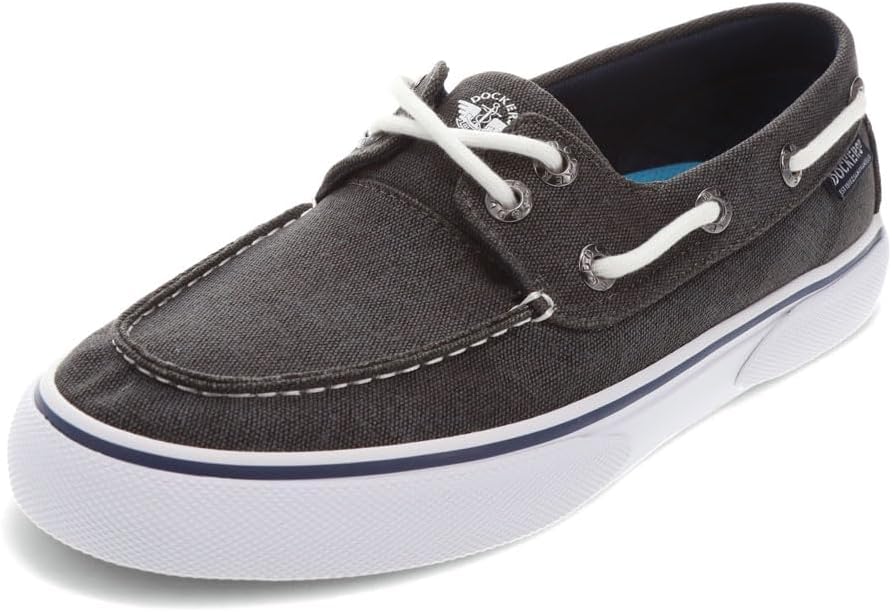 DOCKERS Mens Rowe Canvas Boat Shoe