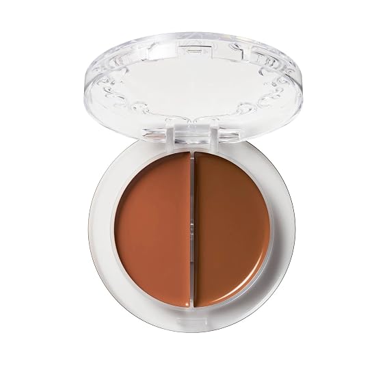 KVD Good Apple Bronze + Sculpt Balm Duo - Medium - FullCoverage Cream Bronzer & Contour, Buildable Hydrating Formula, Natural SkinLike Finish, Vegan & CrueltyFree
