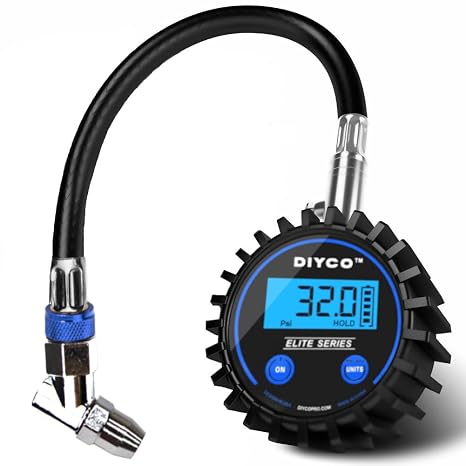 D1 MK2 Digital Tire Pressure Gauge, Digital Hold, 125 PSI