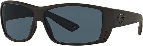 Costa Del Mar Sunglasses for Men-Cat Cay Mens Polarized Sunglasses 580P, 61