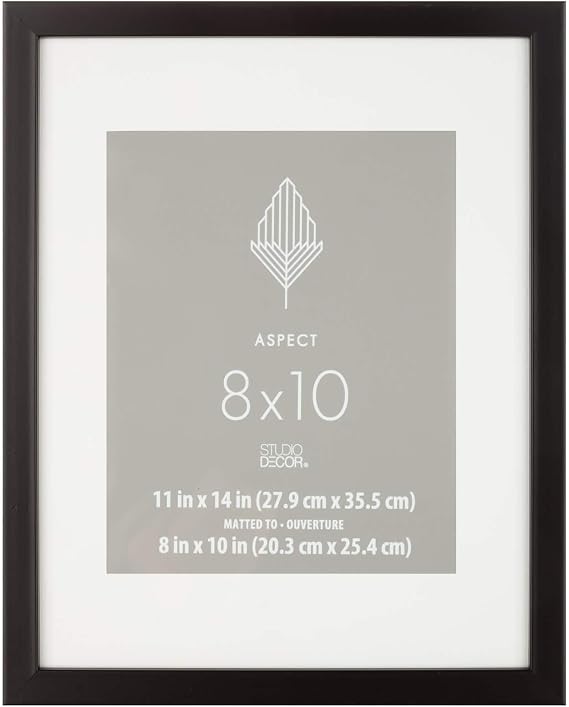 Studio Decor Aspect Black Frame with Mat