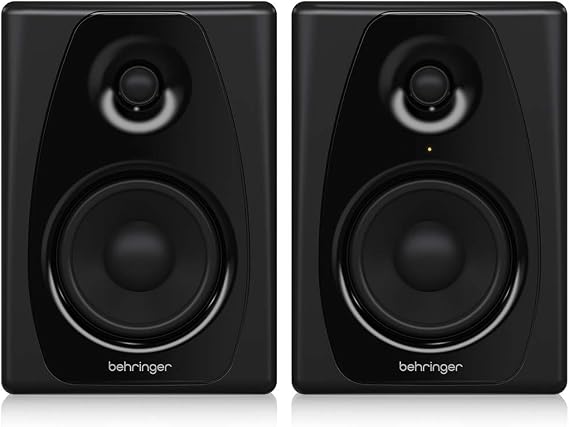 Behringer Studio 50 USB yüksek çözünürlüklü, 150 Watt Bi-Amped referans stüdyo monitörü, USB girişli
